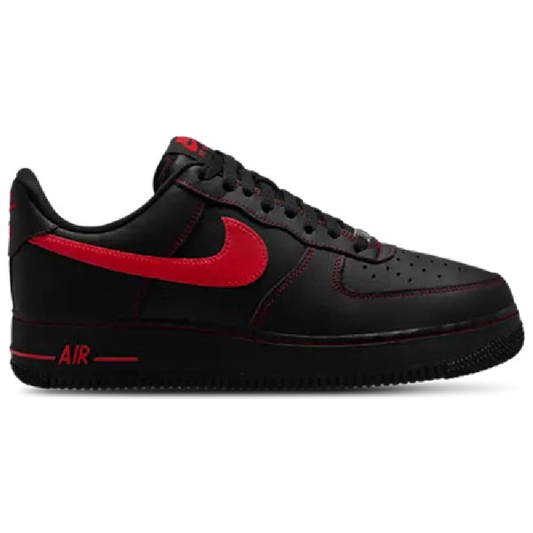 Men's Nike Air Force 1 '07 LV8 Black/University-Red-Black (HQ2037 005)