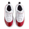 Little Kid's Jordan Max Aura 7 White/White-Gym Red-Black (HQ2090 106)