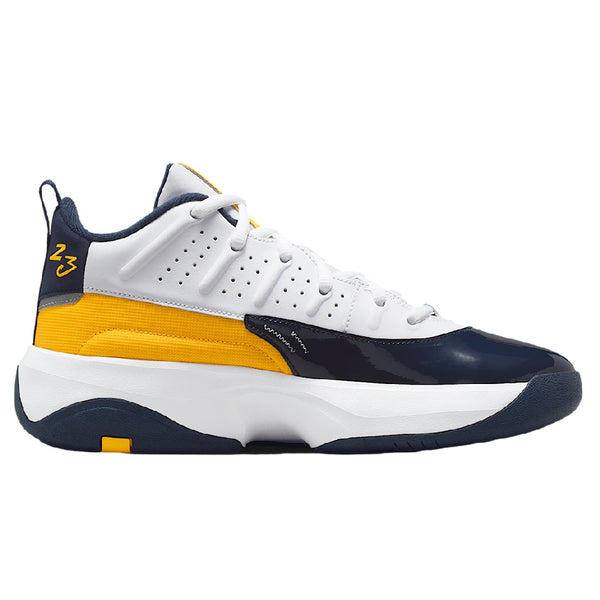 Men's Jordan Max Aura 7 White/University Gold-Obsidian (HQ2091 102)