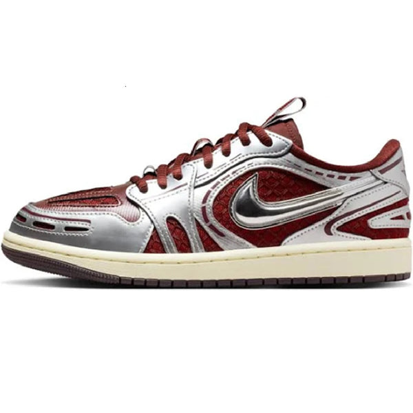 Women's Jordan 1 MM Low V3 Dark Team Red/Dark Team Red (HQ2186 600)