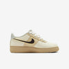 Big Kid's Nike Air Force 1 LV8 Coconut Milk/Baroque Brown (HQ3473 122)