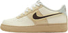 Big Kid's Nike Air Force 1 LV8 Coconut Milk/Baroque Brown (HQ3473 122)