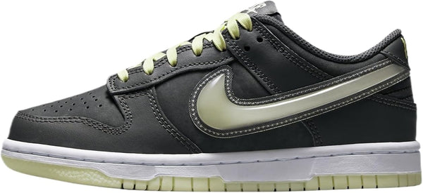 Big Kid's Nike Dunk Low Iron Grey/Cool Grey-Lime Ice (HQ3569 068)