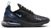 Big Kid's Nike Air Max 270 Black/Royal Pulse (HQ3811 001)