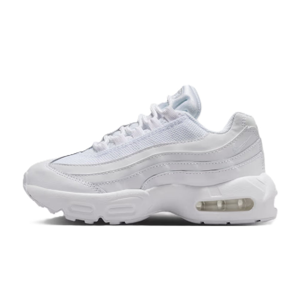 Little Kid's Nike Air Max 95 Recraft LTR White/White-White (HQ6364 100)