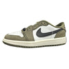 Little Kid's Jordan 1 Retro Low OG Medium Olive/Black (HQ6996 200)