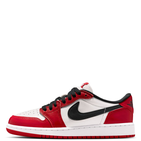 Big Kid's Jordan 1 Retro Low OG Varsity Red/Black-Summit White (HQ6999 600)