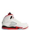 Little Kid's Jordan 5 Retro OG White/Fire Red-Black (HQ7979 101)