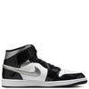 Men's Jordan 1 Mid SE Black/Metallic Silver-White (HV0789 010)