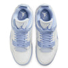 Women's Air Jordan 4 Retro White/Aluminum-Blue Tint (HV0823 100)