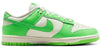 Women's Nike Dunk Low Sail/Green Strike (HV0842 133)