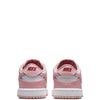 Toddler's Nike Dunk Low White/Pink Glaze-Pomegrante (HV0929 100)