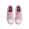 Little Kid's Nike Dunk Low White/Pink Glaze-Pomegranate (HV0930 100)