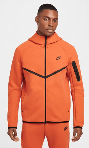 Men's Nike Tech Full Zip Hoodie Vintage Coral/Black (HV0949 846)