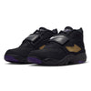 Men's Nike Air Diamond Turf Black/White-Club Purple (HV2282 001)