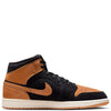 Men's Jordan 1 Mid SE Black/Flax-Varsity Red-Sail (HV4091 002)