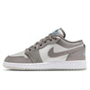 Big Kid's Jordan 1 Low SE Flat Pewter/Blue Chill (HV4398 014)