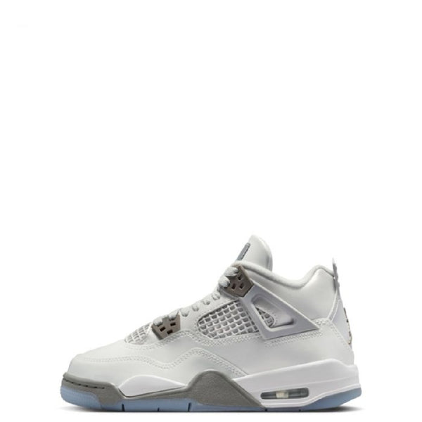 Big Kid's Jordan 4 Retro Photon Dust/ Blue Chill (HV4401 014)