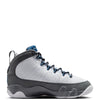 Big Kid's Jordan 9 Retro White/French Blue-Flint Grey (HV4574 100)