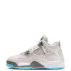 Little Kid's Jordan 4 Retro Photon Dust/Blue Chill (HV4682 014)