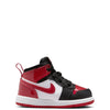 Toddler's Jordan 1 Mid SE Black/Varsity Red-White (HV4729 006)