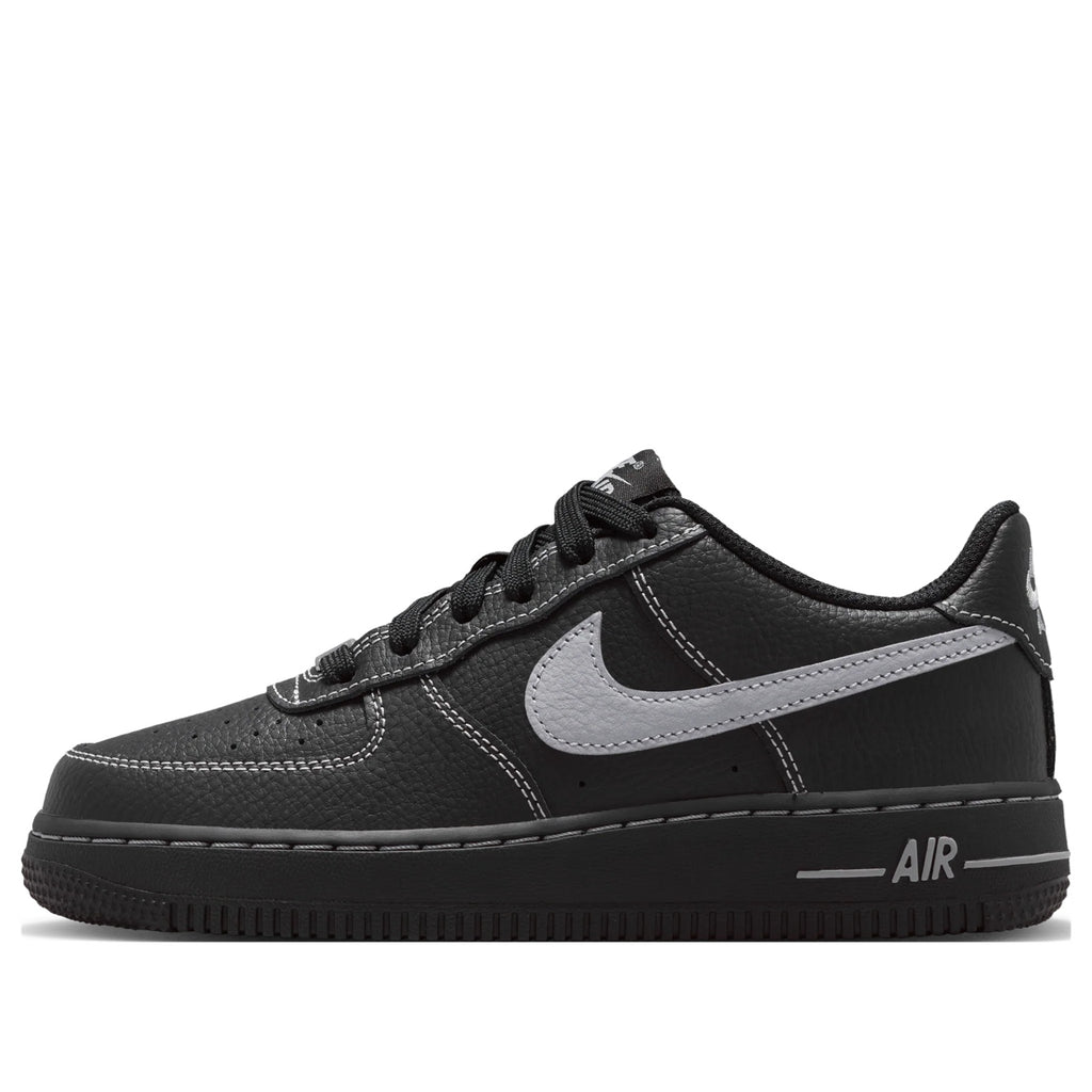 Big Kid's Nike Air Force 1 LV8 3 Black/Wolf Grey-Black (HV4762 003)