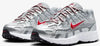 Big Kid's Nike P-6000 Metallic Silver/Gym Red (HV5064 002)