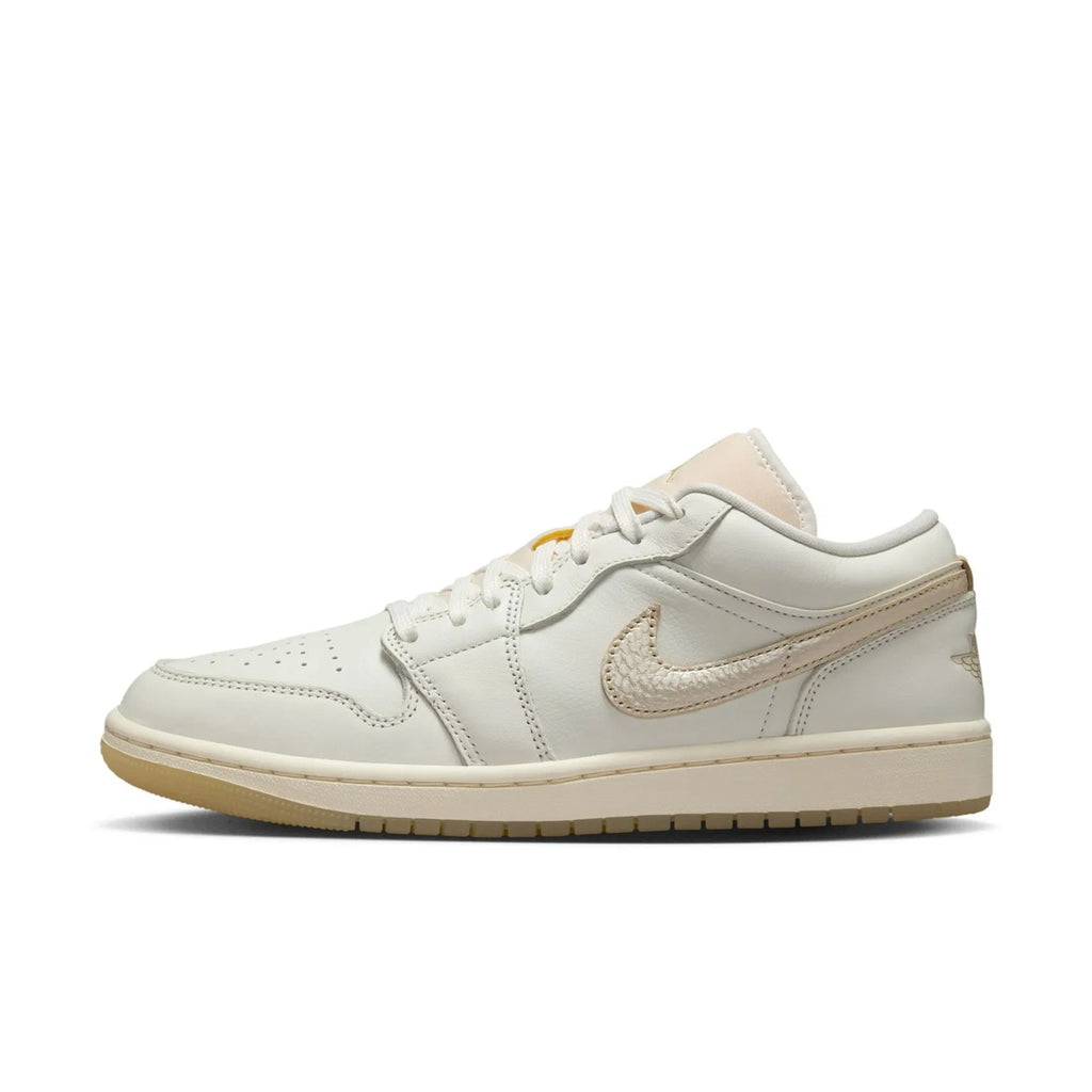 Women's Jordan 1 Low SE Sail/Team Gold-Pale Ivory (HV5157 100)