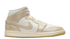Women's Jordan 1 Mid SE Sail/Team Gold-Pale Ivory (HV5159 100)