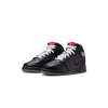 Big Kid's Jordan 1 Mid BG Black/Black-White-Wolf Grey (HV5180 010)