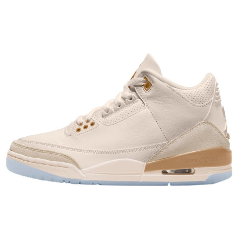 Women's Jordan 3 Retro Sail/Team Gold-Pale Ivory (IB2255 100)
