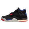 Little Kid's Jordan 4 Retro OG Black/Fire Red-Deep Royal Blue (IB4388 003)