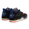 Little Kid's Jordan 4 Retro OG Black/Fire Red-Deep Royal Blue (IB4388 003)