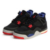 Little Kid's Jordan 4 Retro OG Black/Fire Red-Deep Royal Blue (IB4388 003)