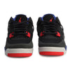 Little Kid's Jordan 4 Retro OG Black/Fire Red-Deep Royal Blue (IB4388 003)