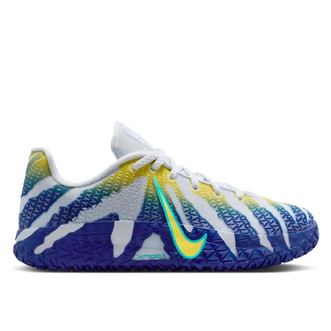 Big Kid's Nike Ja 3 'Murray State' Pure Platinum/Deep Royal Blue (IB4773 002)