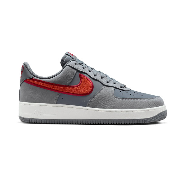 Men's Nike Air Force 1 '07 LV8 Cool Grey/Rust Factor (IB6842 001)