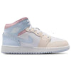 Big Kid's Jordan 1 Mid SE Half Blue/Half Blue-Pale Ivory (IB7507 403)