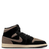 Men's Jordan 1 Mid SE Black/Olive Grey-LT Wild Mango (IB7110 002)