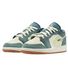 Big Kid's Jordan 1 Low SE Sea Glass/LT Lemon Twist-Hasta (IB7112 001)