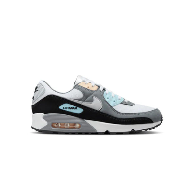 Men's Nike Air Max 90 Cool Grey/Pure Platinum-Black (IB7674 001)