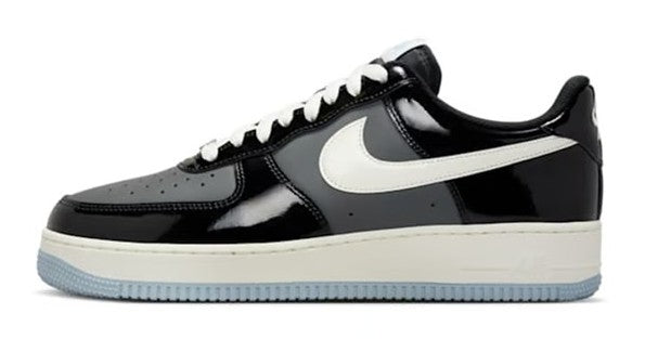 Men's Nike Air Force 1 '07 Black/Sail-Armory Blue (IB7676 001)