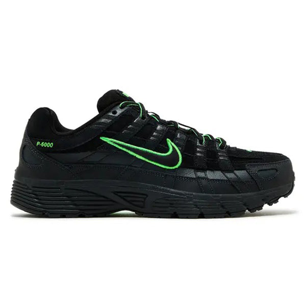 Men's Nike P-6000 PRM Black/Green Strike-Anthracite (IF0668 003)