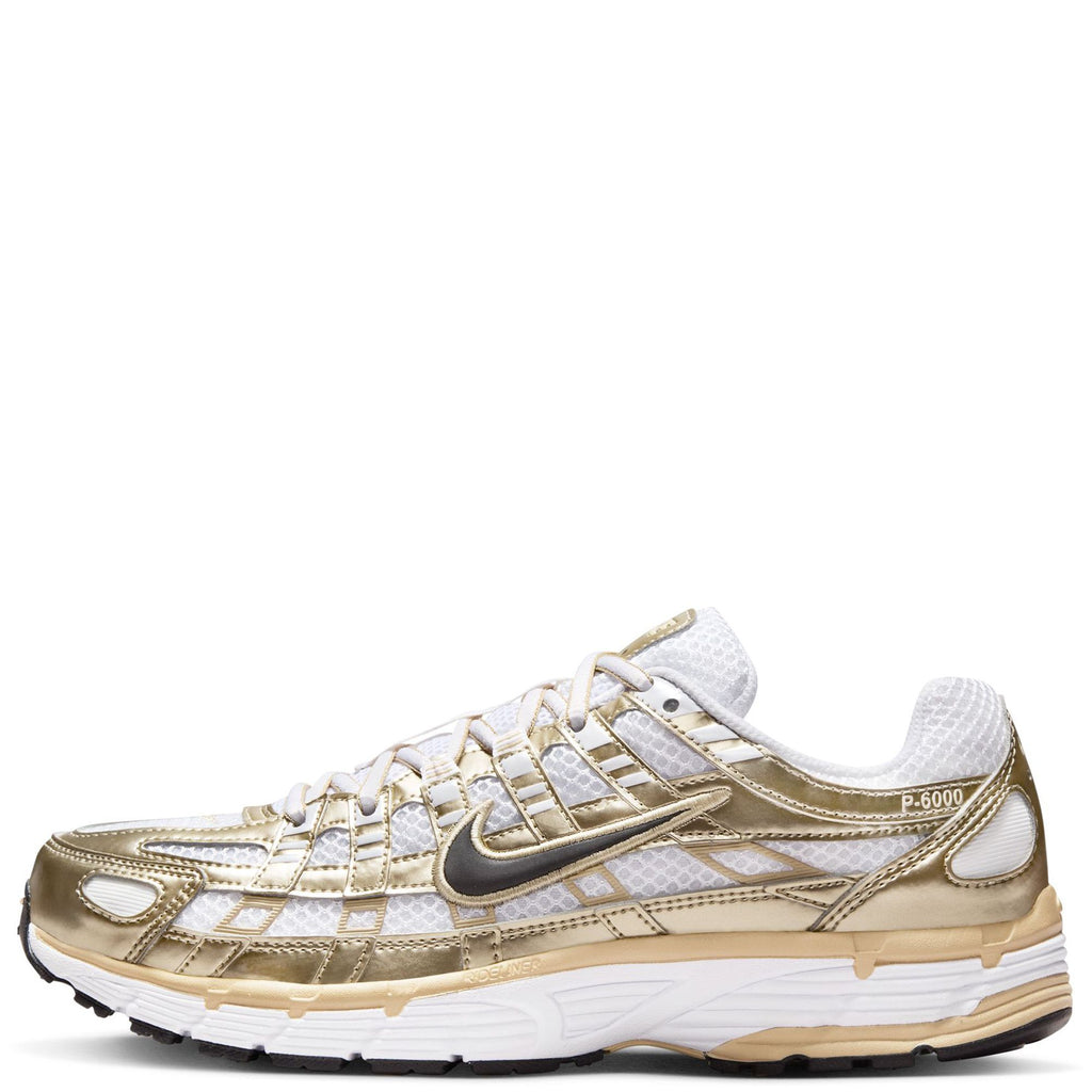 Women's Nike P-6000 GLD White/Black-Grain (IF1787 100)