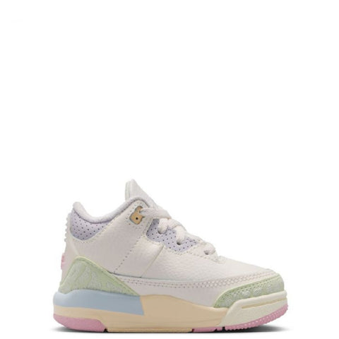 Toddler's Jordan 3 Retro OG Sail/Aura-Jade Aura (IF4756 100)