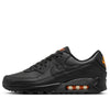 Men's Nike Air Max 90 Black/Black-Safety Orange (IF5446 002)