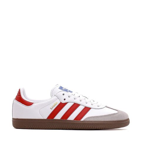 Men's Adidas Samba OG Cloud White/Better Scarlet (IG1025)