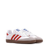 Men's Adidas Samba OG Cloud White/Better Scarlet (IG1025)