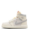 Toddler's Jordan 1 Retro High OG Sail/University Red-Pale Ivory (IH4282 100)