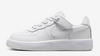 Little Kid's Nike Force 1 Low EasyOn White/White-White (IH4498 101)